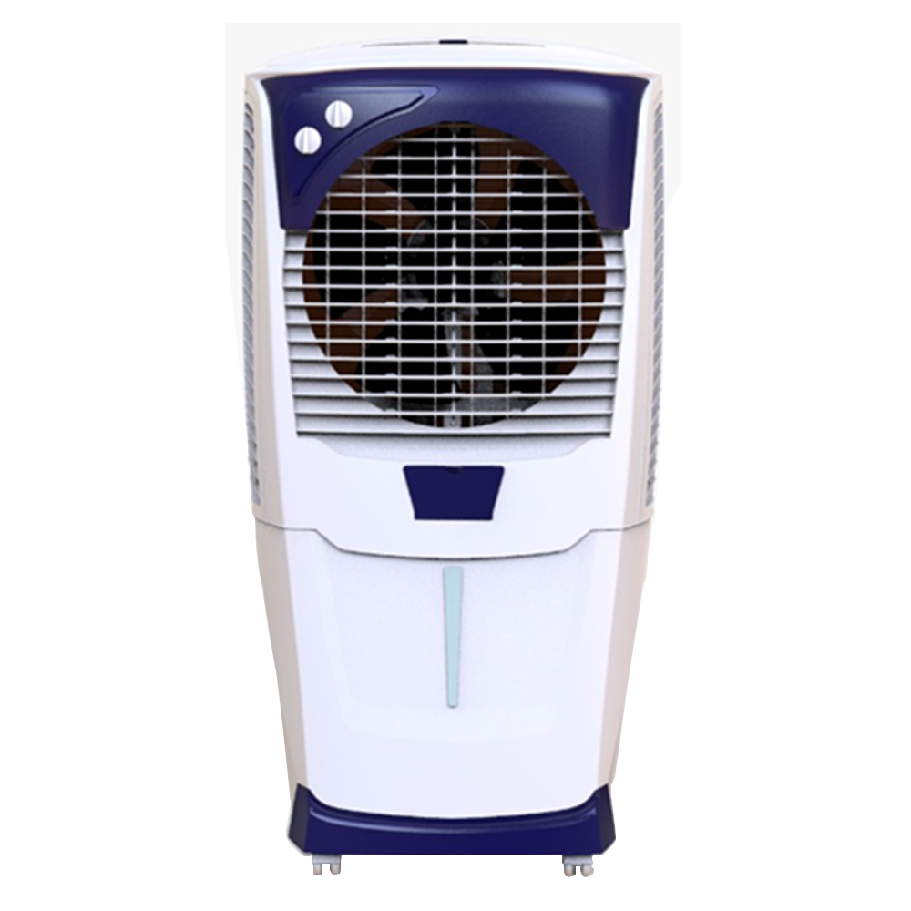 Burly 55 Liter Desert Air Cooler (POLO 55/POLO-55L BLUE) model POLO 55/POLO-55L BLUE front view - GharOne Nepal